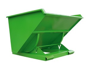 Tilting container 